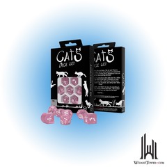 Cats Modern Dice Set Daisy